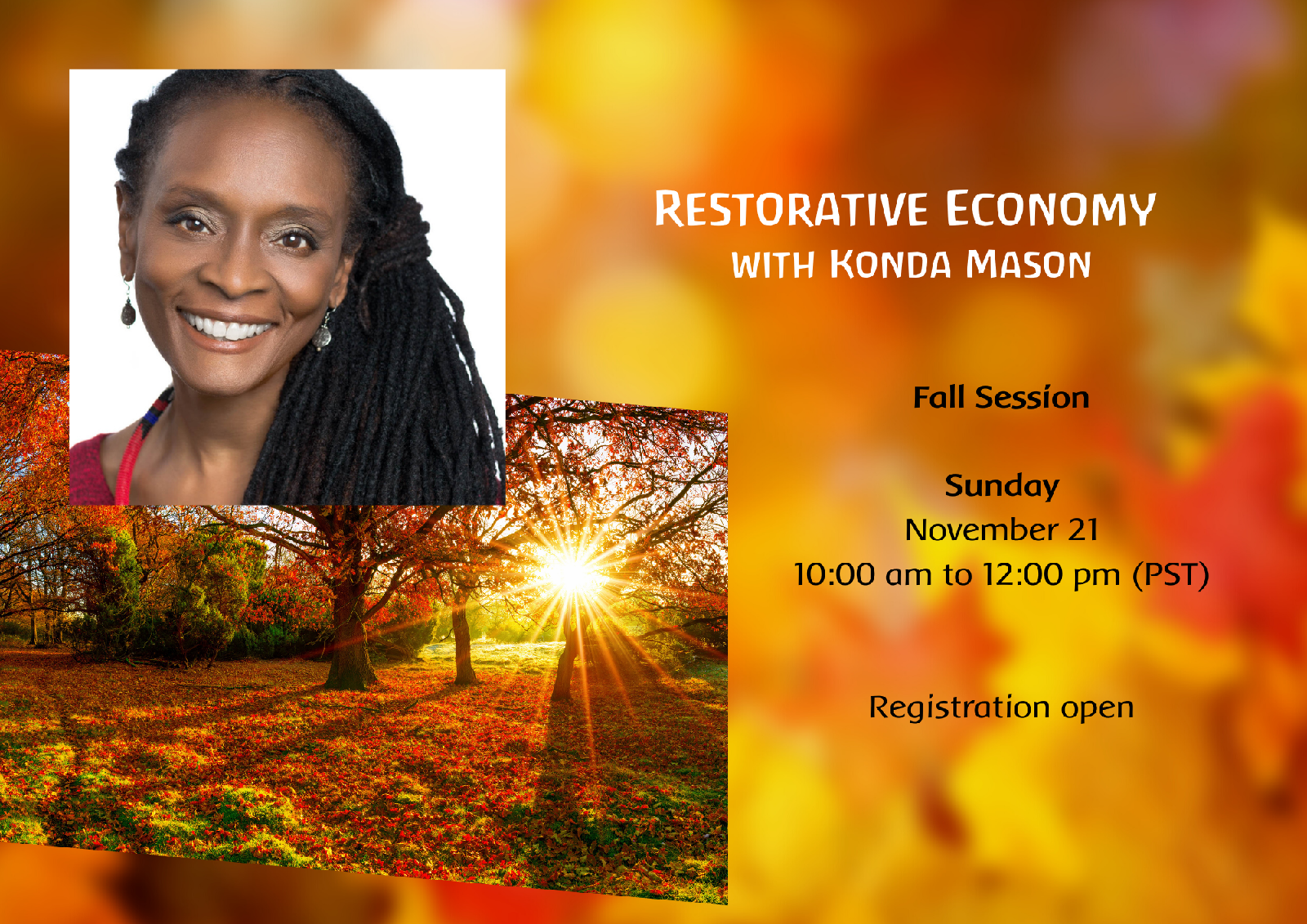 Restorative Economy with Konda Mason